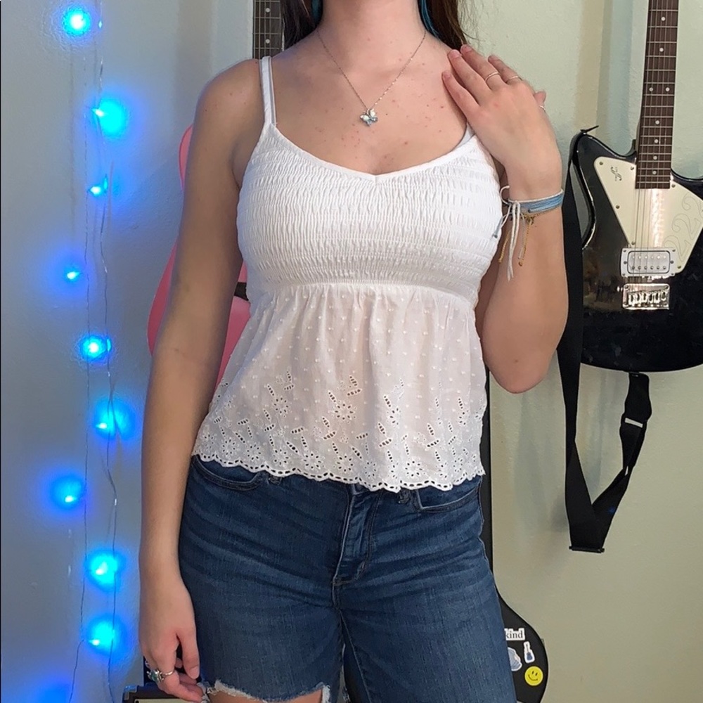 White Summer Top